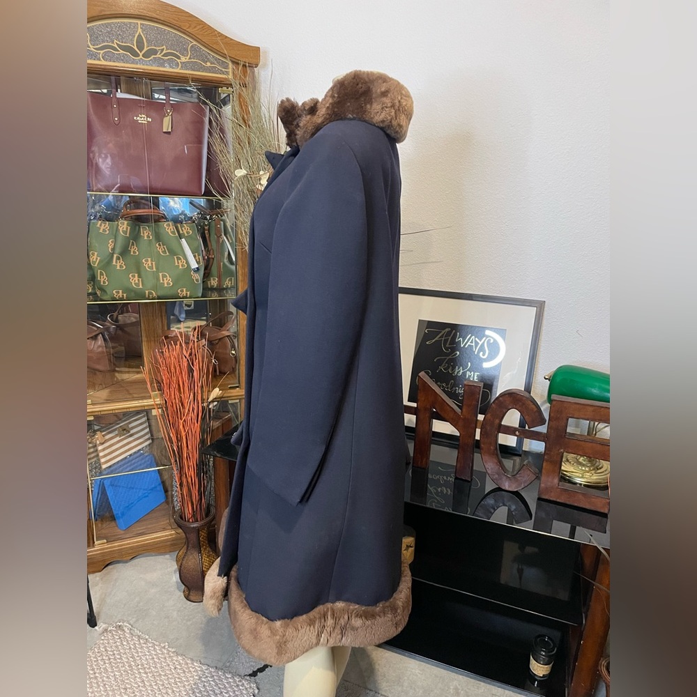 💙Stunning Vintage ILGWU Coat(maybe wool & fur) - Picture 6 of 14